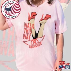 Walk This Way Aerosmith T-Shirt Peace Out Farewell Tour Shirt